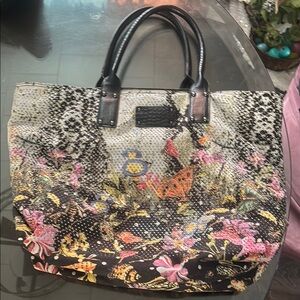 Floral Patterned Tote Bag